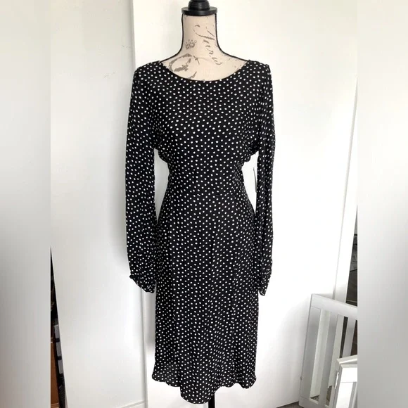 Anthropologie Dresses Nwt Anthropologie Polka Dot Dress Poshmark